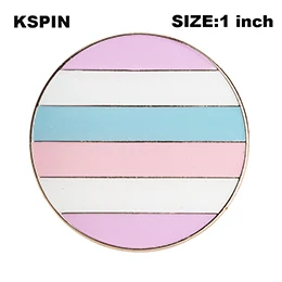XY0316 Asexual Pride Радужный Флаг Rozet металлический значок брошь для рюкзака для подарка XY0315 - Цвет: XY0316