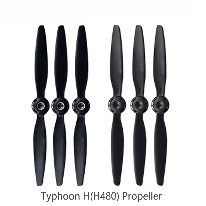 

3 pairs Yuneec Typhoon H(H480) Propeller Black Accessories For RC Quadcopter FPV Drone with Camera Yuneec Typhoon H