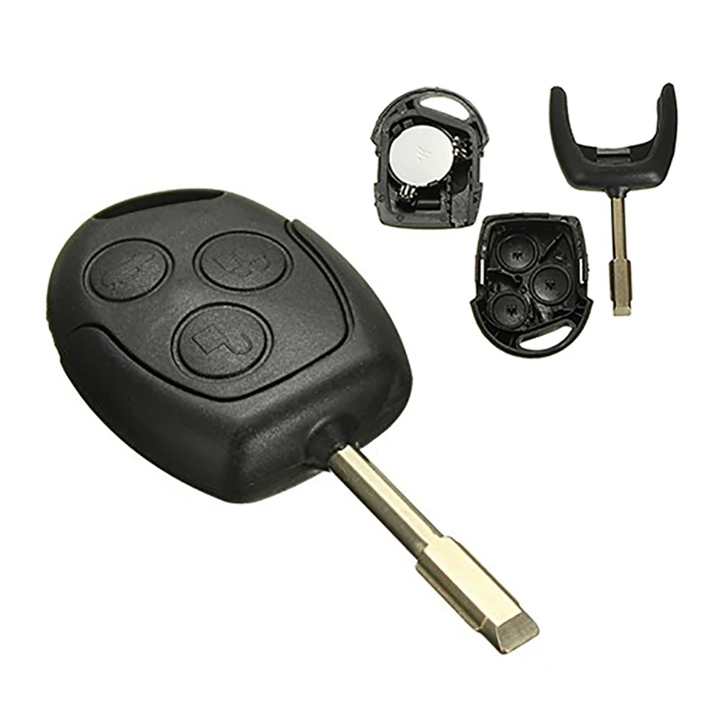 3 Buttons Replacement Remote Car Key Case Fob Cover Shell Blank for