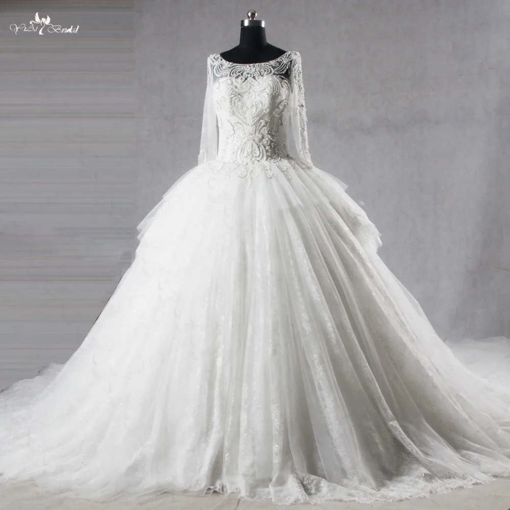 heavy gown for marriage