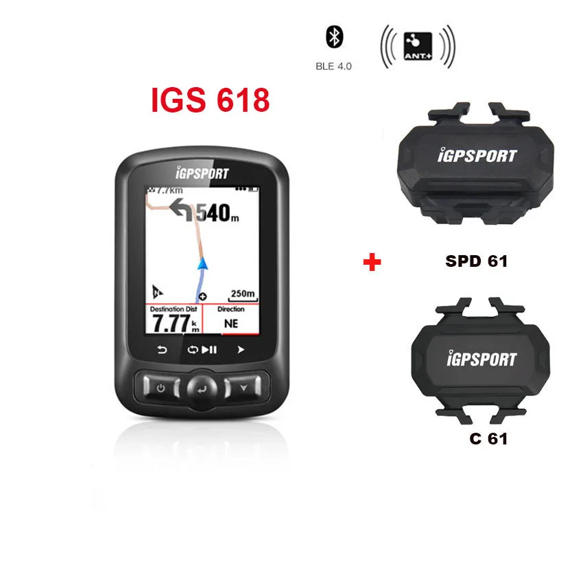 Igpsport 7 группы IGS618 ANT+ велосипед с Bluetooth компьютер Gps Bicicleta Беспроводной Bisiklet Аксесуар велосипедный спидометр датчик для мотоцикла - Цвет: 7