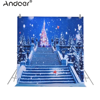 

Andoer 1.5*2m/4.9*6.5ft Photo Background Computer Printed Photography Backdrops for Children Kid Baby Newborn Pet Photo Studio