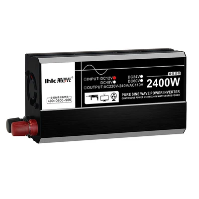 4000W5000W чистая Синусоидальная волна инвертор 12V24V до 220В Автомобильный Солнечный