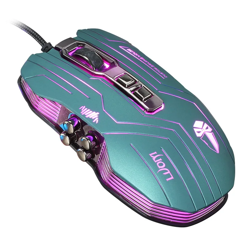 USB Wired Gaming Mouse Mice RGB Light LED Optical Game Mouse 3200 DPI 9 Button for Computer Laptop Windows Gamer Mouse USB Wired Gaming Mouse Mice RGB Light LED Optical Game Mouse 3200 DPI 9 Button for Computer Laptop Windows Gamer Mouse