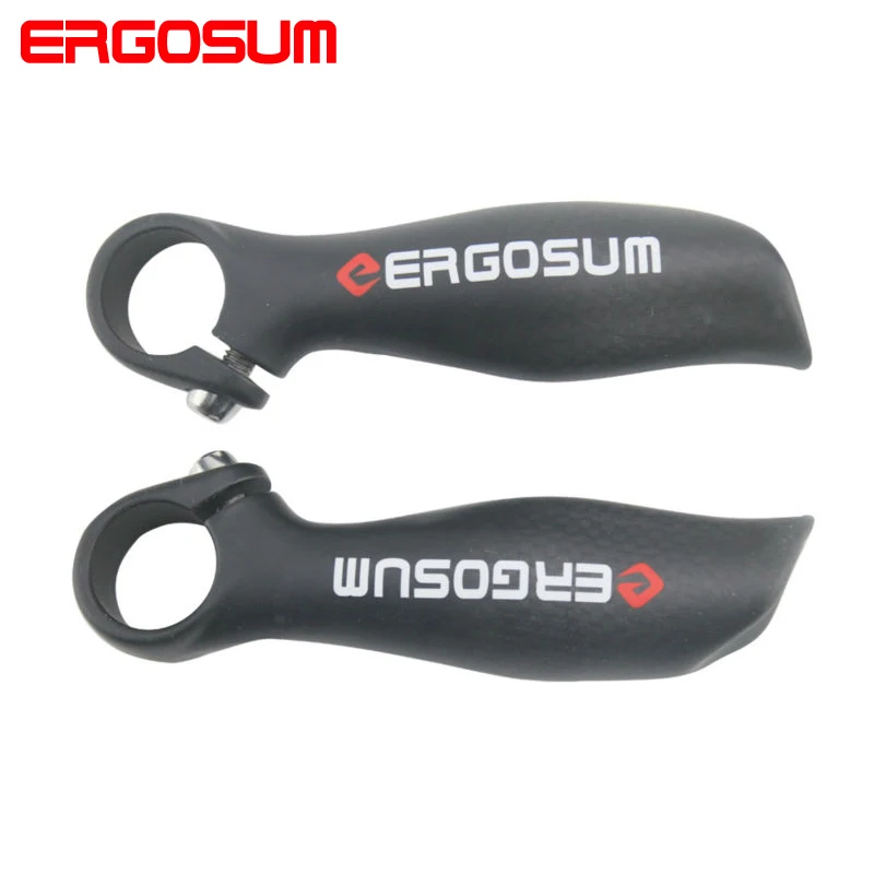ERGOSUM S720 Carbon MTB Bicycle Bar Ends Mountain Bike Handlebar Carbon Auxiliary Handlebars