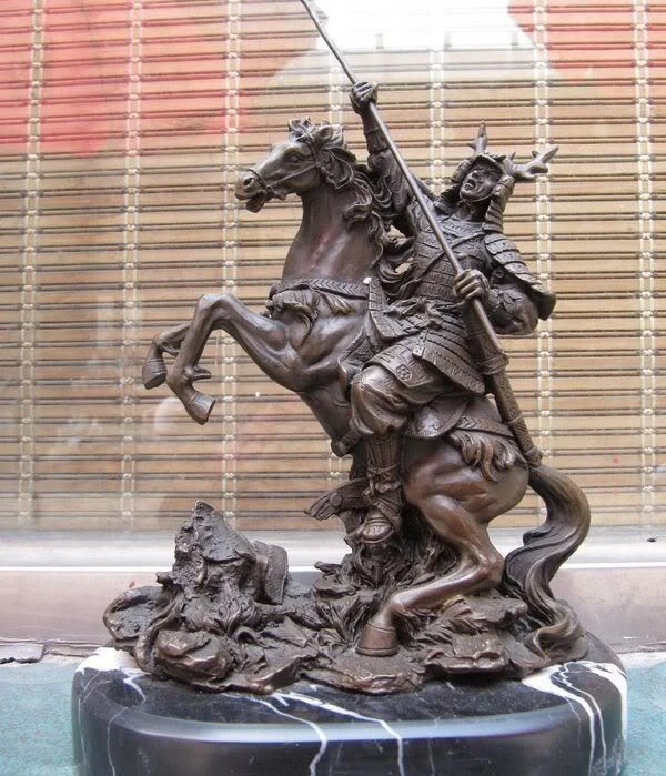 ZSR Signed Bronze Statue Centaur Mythology Sculpture | Дом и сад