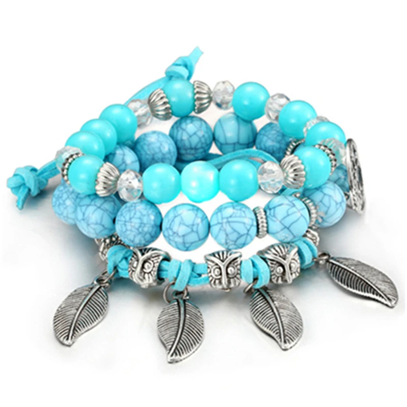 Bracelet Homme Turquoise Argent