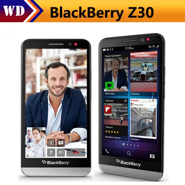 

Original Unlocked Blackberry Z30 Mobile Phone 5.0 inch Touchscreen Dual Core 2GB RAM 16GB ROM Wifi GPS NFC Bluetooth Cellphones