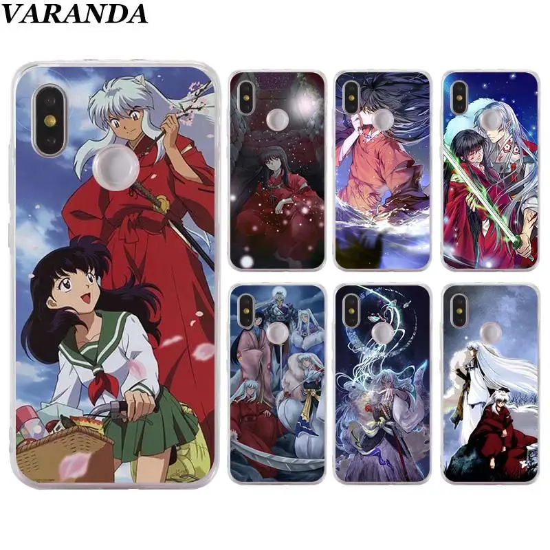 

Inuyasha Comic Silicone case for Xiaomi Redmi 7 6A 5A Note 5 6 7 Pro 4X S2 GO Mi 8 A1 A2 Lite Play TPU Soft Phone case