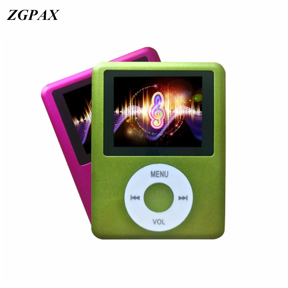 

ZGPAX New Slim 3th MP4 Player 1.8 inch 1.8" Digital LCD Screen Music FM Radio Video Game Movie Player Photo Viewer eBook