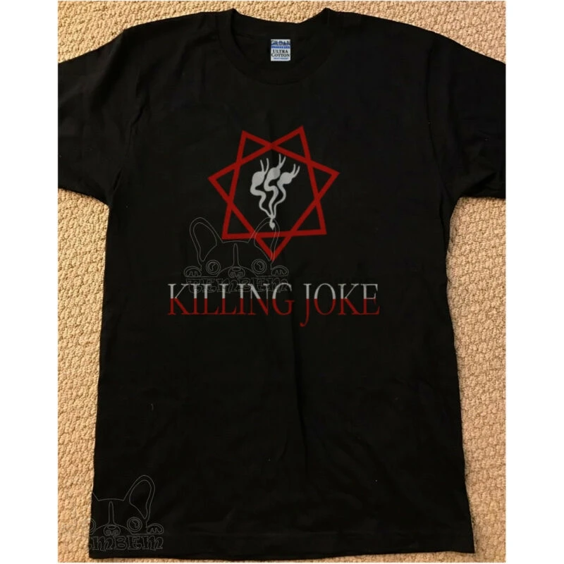 

Vintage 1989 Killing Joke t-shirt The Courtauld Talks punk Screen Stars REPRINT