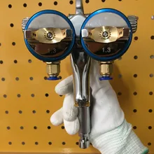 SAT1189 Новое поступление пневматический Краскораспылитель высокого давления ручной пистолет для порошкового покрытия краскопульт автомобильный распылитель