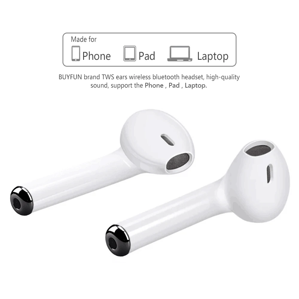 TWS סט אוזניות אלחוטיות Bluetooth אוזניות ספורט מוסיקה אוזניות עבור אוזניות iPhone סמסונג Xiaomi Huawei אנדרואיד טלפון אוזן