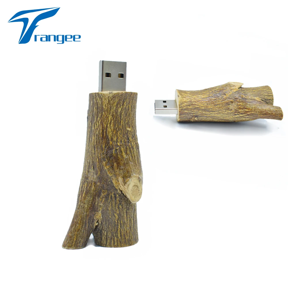 Trangee 100% реальный объем 4 ГБ 8 16 32 природные деревянные ветви U-диск USB