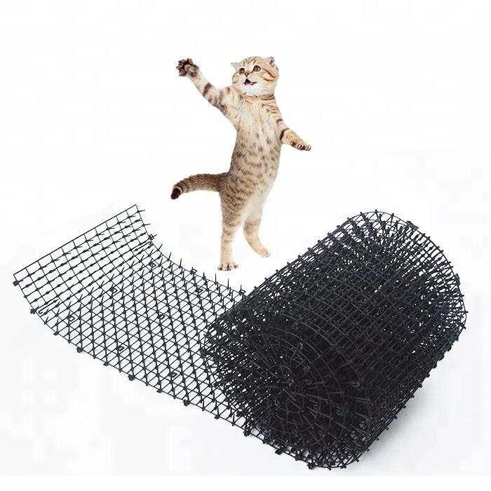 Garden Cat Dog Scat Mat Cats And Dogs Repellent Mat Plastic Spike