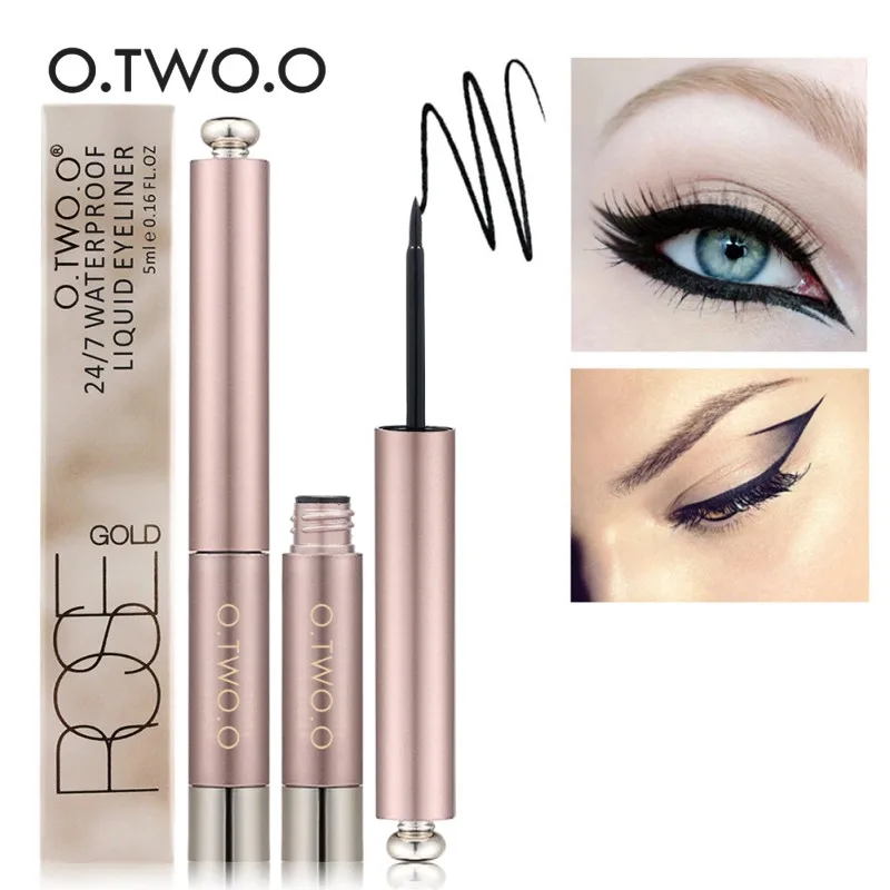 

Easy To Wear Black Waterproof Pigment Liquid Eyeliner Long-lasting Not Dizzy Eye Liner Pen Pencil Makeup Cosmetic Tools