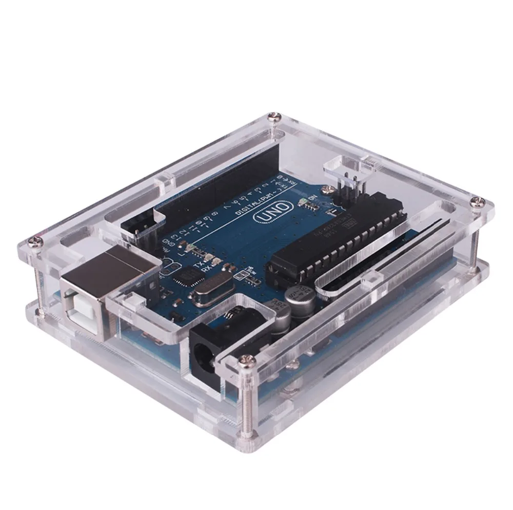 HoBiMart один Push Up комплект нижнего белья коробка чехол для Arduino UNO R3 # bp1610005|shell box|shell