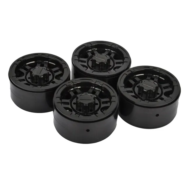 Special Price 4PCS Plastic 1.9 Inch Beadlock Wheel3 Rim for 1:10 RC Crawler Axial SCX10 TAMIYA CC01 RC4WD D90 D110 TF2 Wheel Hub