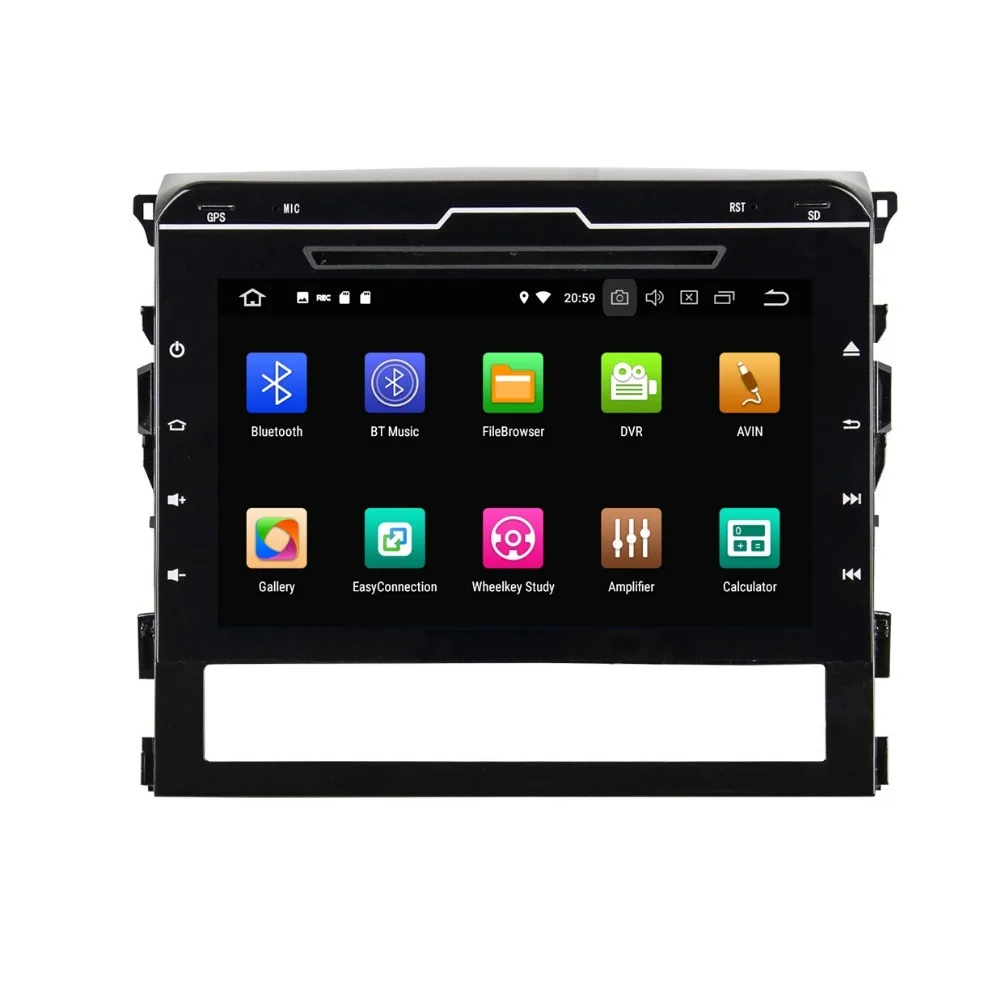 Flash Deal 4GB+32GB Octa Core 2 din 9" Android 8.0 Car DVD Player for Toyota Land Cruiser 2016 2017 2018 Car Radio GPS WIFI Mirror-link 2