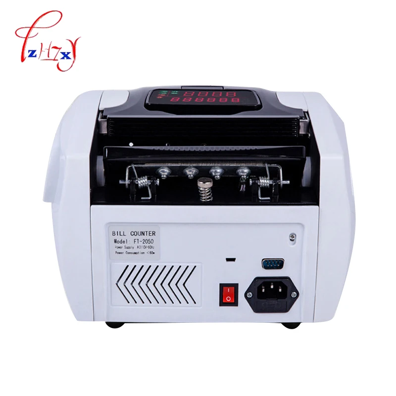 FT-2050 지폐 계수기 위조지폐 감지기 UV MG 현금 은행 감지기 LCD 디스플레이 110V 220V