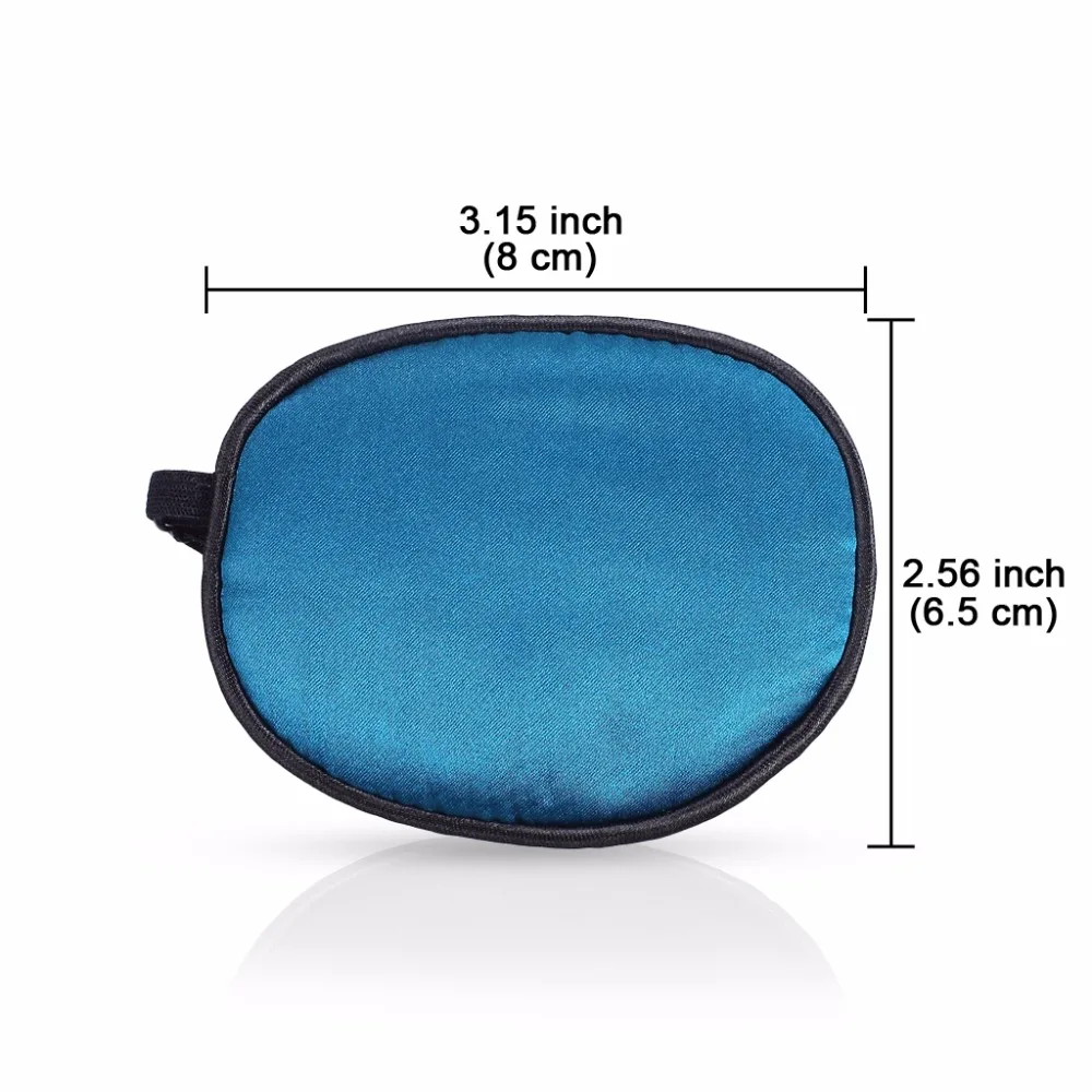 Elastic Silk Eye Patch For Children Amblyopia Obscure Astigmatism Training Strabismus Correction Blue (2)