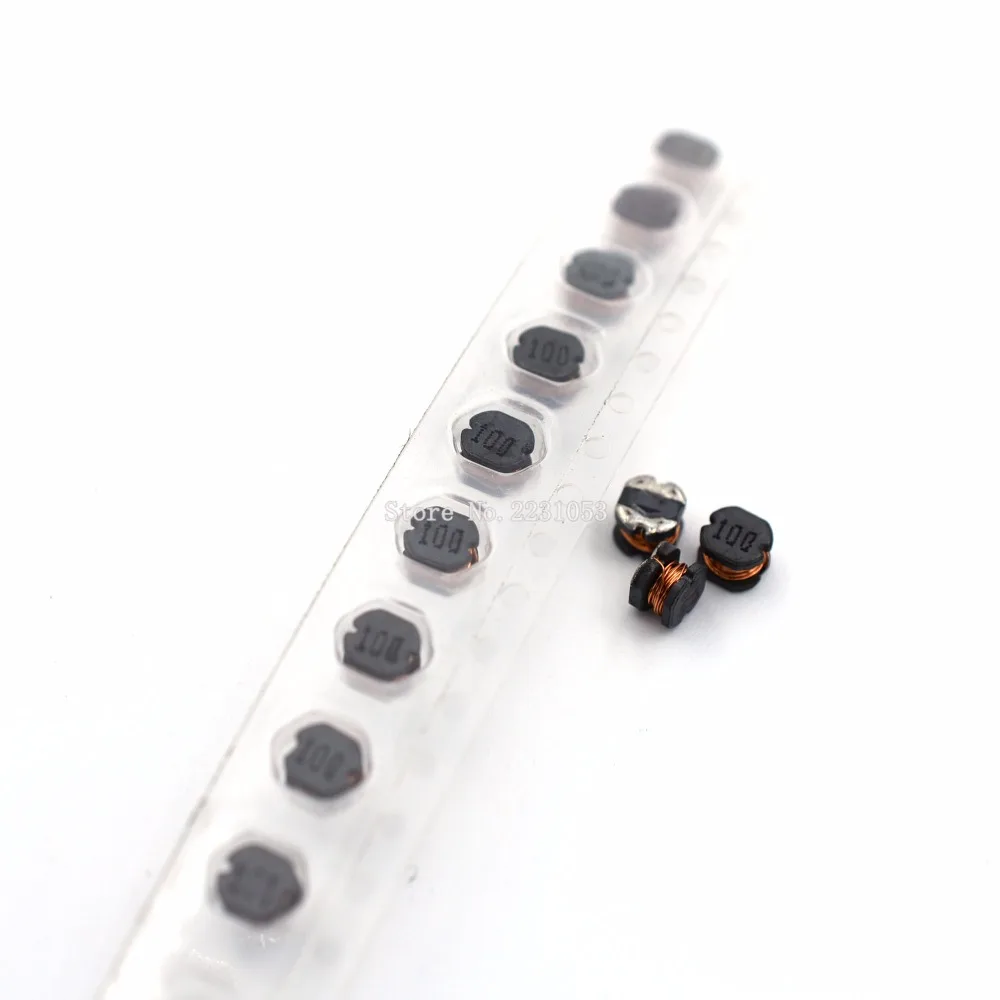 10 шт./лот CD43 10uH 10UH 100 SMD Мощность индуктор 4 5*4 0*3 2 мм индуктор|power inductor|smd power inductor10uh