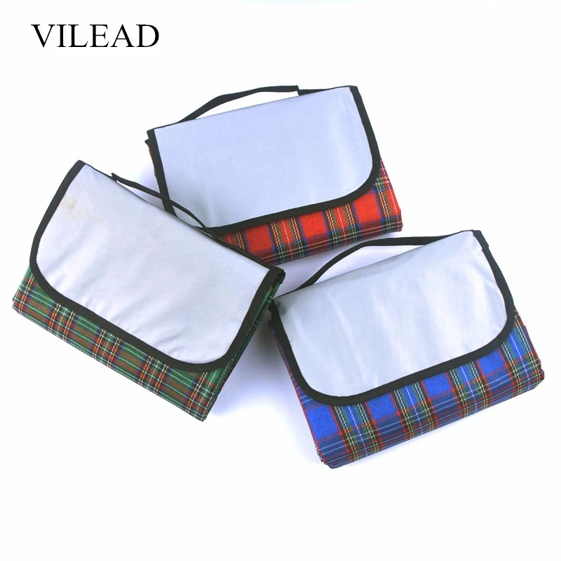 VILEAD 5 Size Outdoor Beach Picnic Folding Camping Mat Waterproof Sleeping Camping Pad Mat Moistureproof Plaid Blanket VILEAD 5 Size Outdoor Beach Picnic Folding Camping Mat Waterproof Sleeping Camping Pad Mat Moistureproof Plaid Blanket
