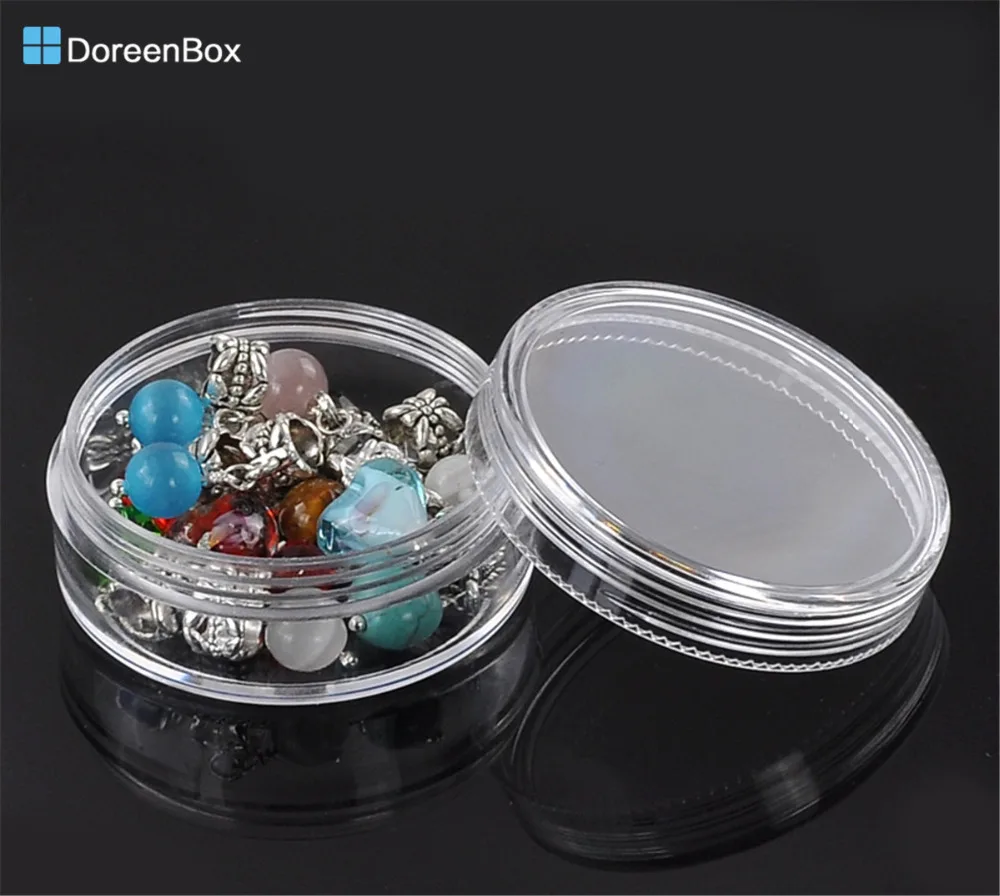 Doreen Box hot-8 шт прозрачный чехол для дисплея коробки 5x5x2,1 см(" x2" x7/")(B22376