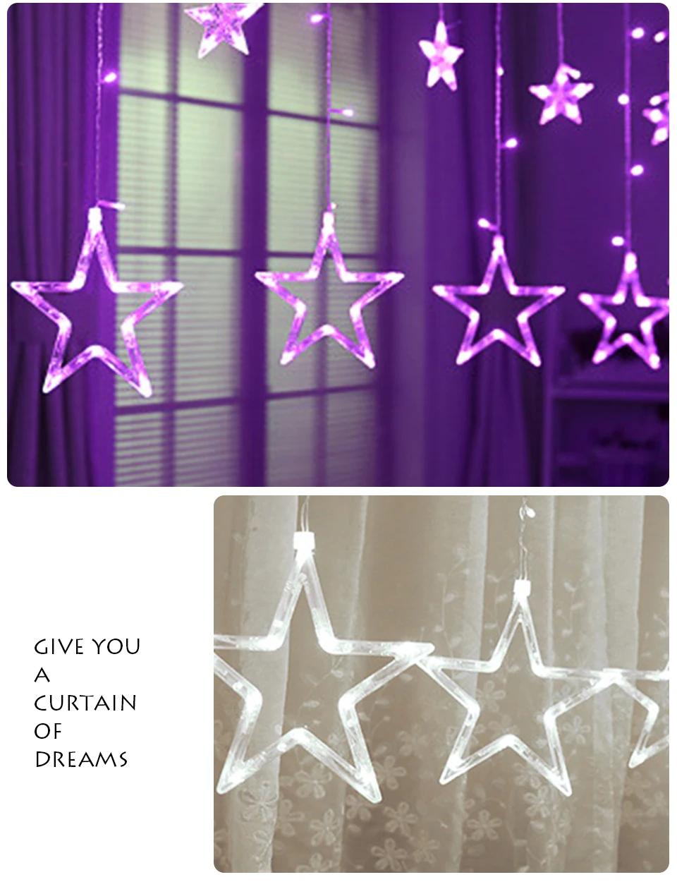 LED String Fairy Lights Christmas Luminarias LED Garland Chain  (12)