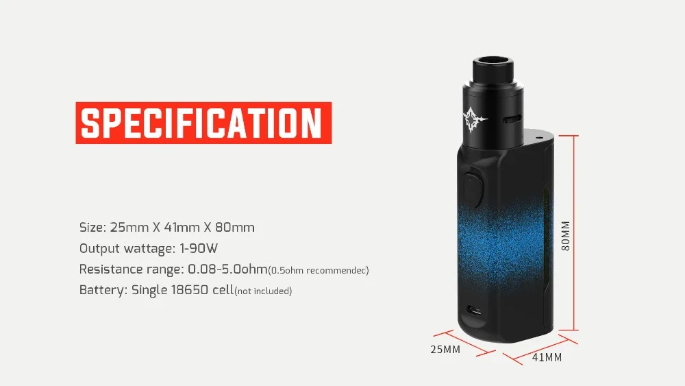Rincoe Manto Mini RDA 90W Kit-5