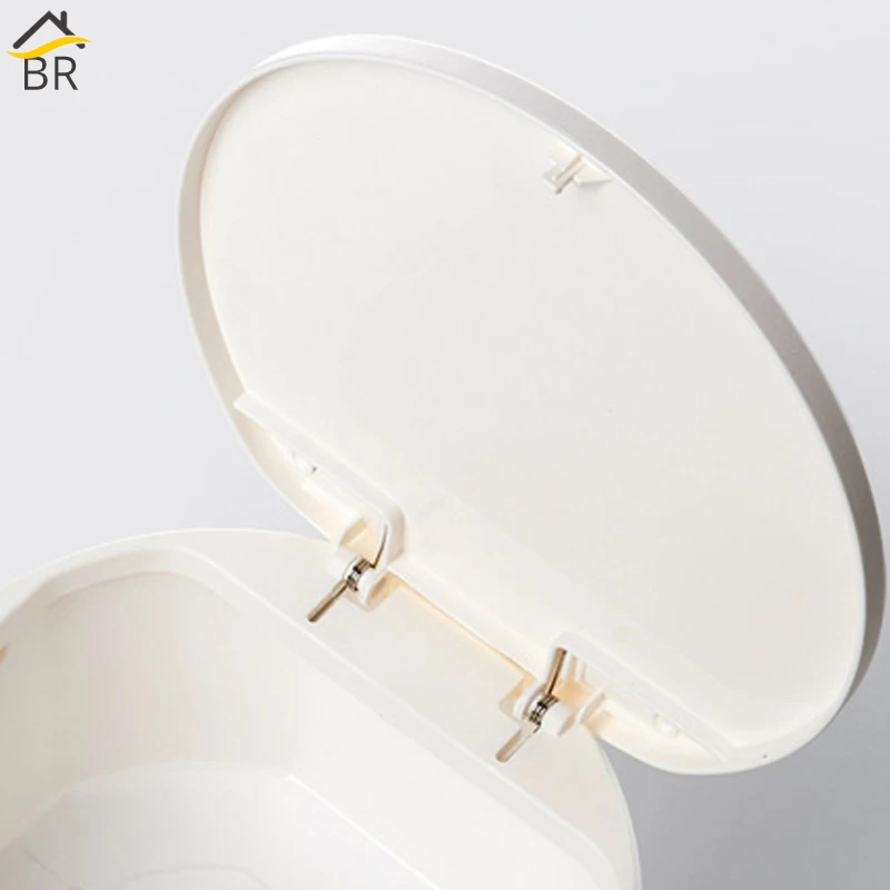 BR 3L Desktop мусорный бак Пластик свалку герметичные ведро мусорные баки Zero Waste мусорный бак для Кухня моющиеся для мусора
