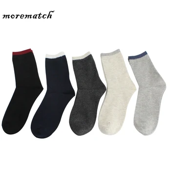 

Morematch Men Cotton Short Socks New Styles Black Business Men Socks Breathable Autumn Winter Thermal for Men