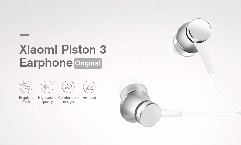 Оригинальные наушники Xiaomi Piston In Ear, новая версия, гарнитура 3,5 мм, наушники с микрофоном для телефона Xiaomi Mi8 Note 7 Pro Mi9 huawei