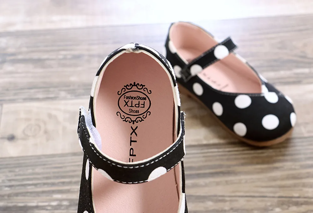 Кожаные туфли с оборками для девочек новые летние вечерние удобные туфли принцессы на плоской подошве Удобные вечерние туфли принцессы для девочек# D