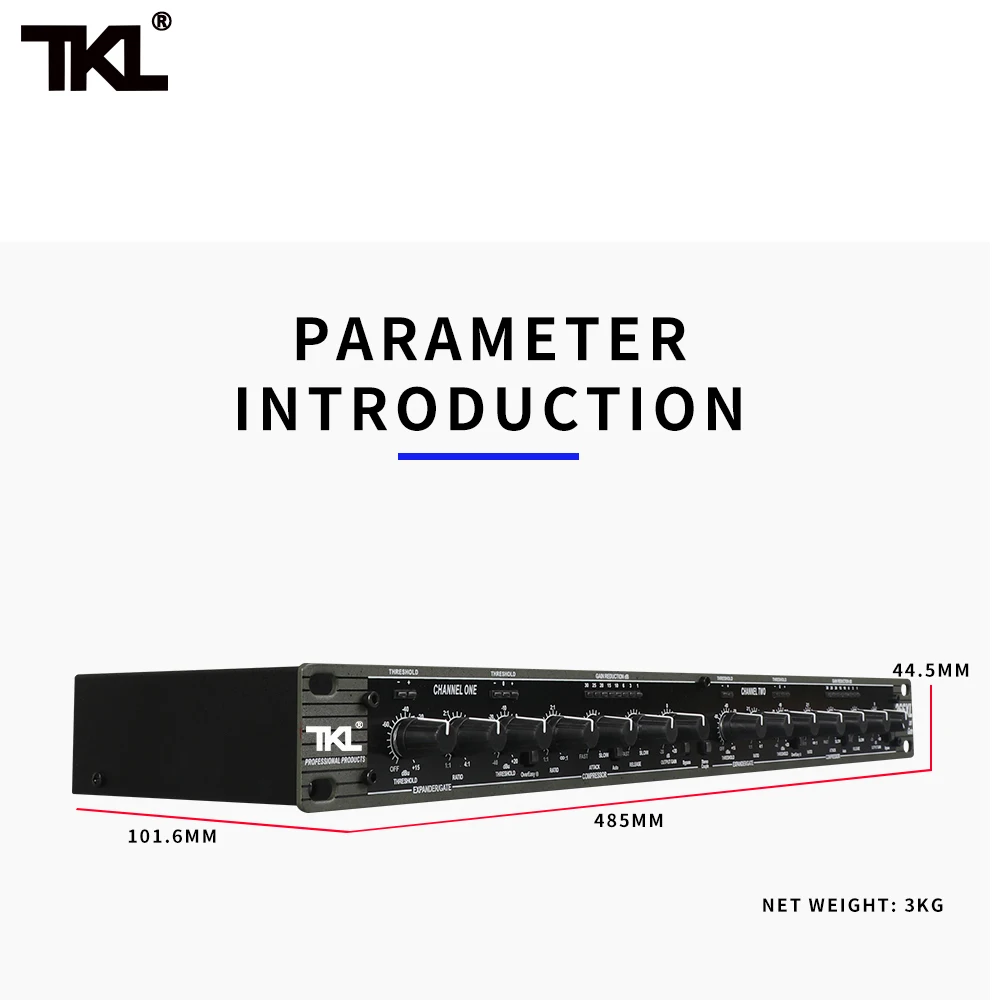 professional-grade dual-channel compression