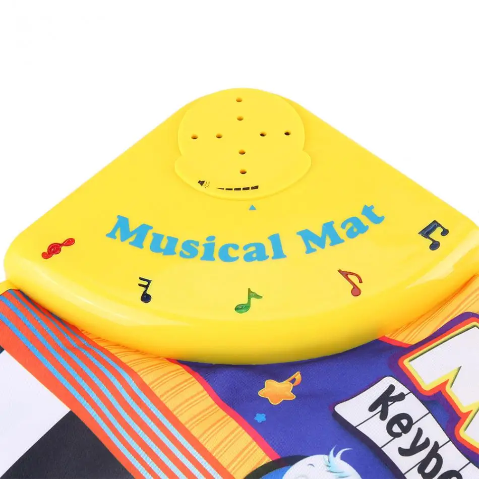  Baby Piano Music Play Mat Animal Sounds Musical Keyboard Crawling Blanket Kids Gift Educational Car