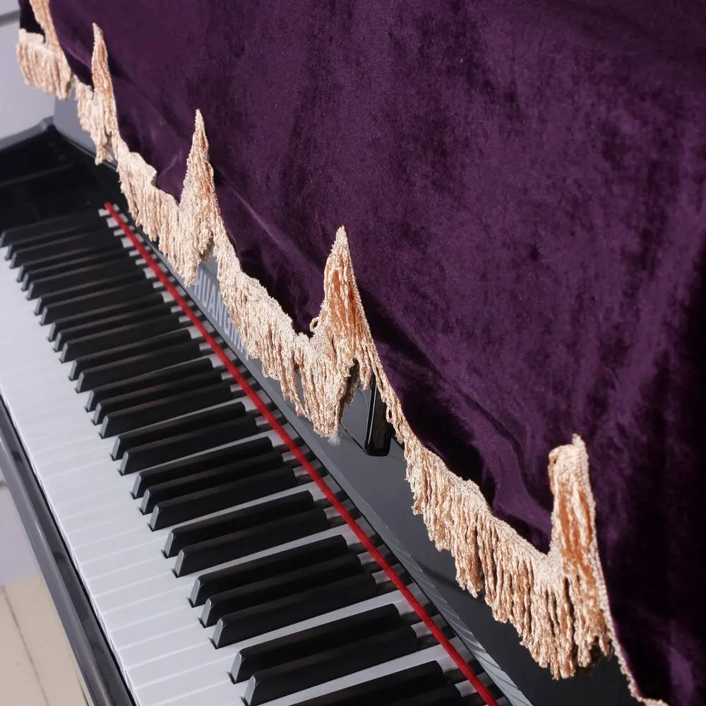 SZ Hot 88 key Electronic Piano Keyboard Cover Pleuche Decorated with