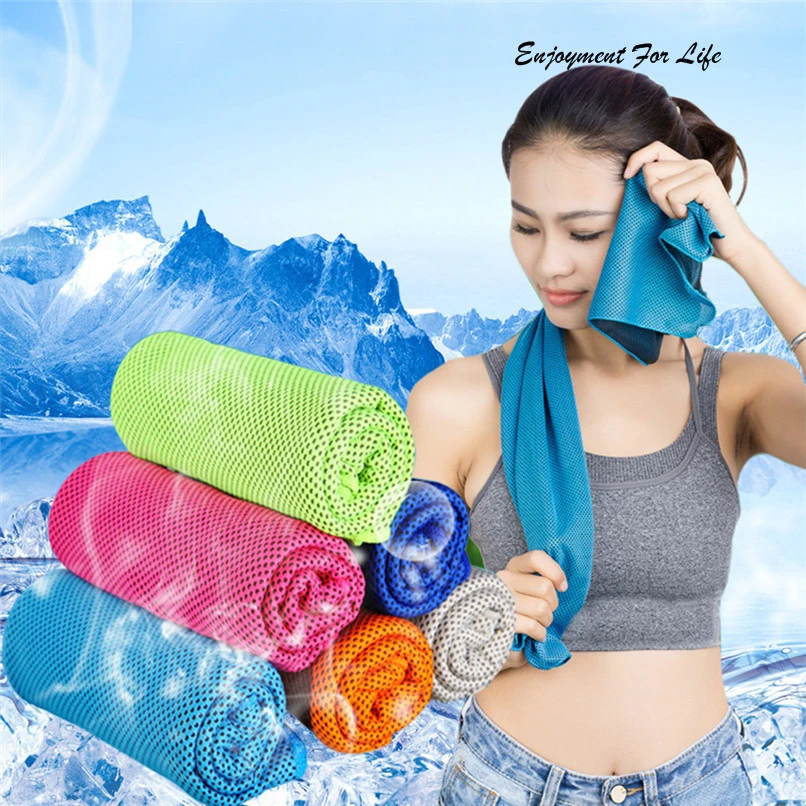 1x Absorbent Fitness Dry Cooling Sports Towel For Gym Exercise face Sweat Towels 1x Absorbent Fitness Dry Cooling Sports Towel For Gym Exercise face Sweat Towels