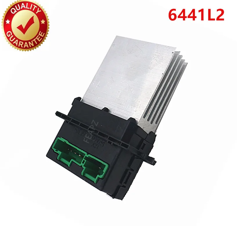 

For Renault Megane Scenic Clio PEUGEOT 207 607 Heater blower Motor Resistor 6441L2 7701207718 7701048390 F657165W/M 6441.L2