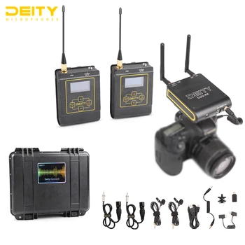 

Deity Connect UHF Dual Wireless Lavalier Microphone Systerm Lav Interview Mic 2 Transmitters & 1 Receiver for DSLR Video Camera