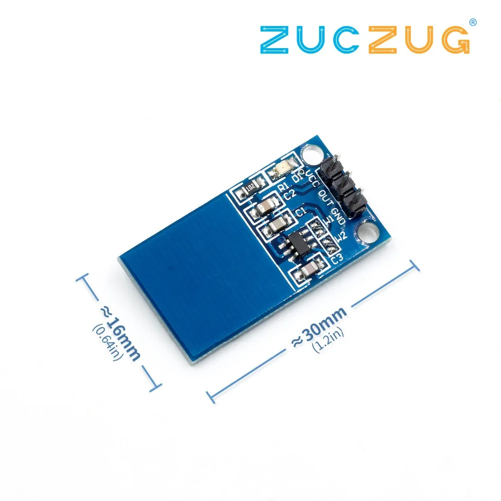 

Arsmundi TTP223 Capacitive Touch switch Digital Touch Sensor Module For Arduino