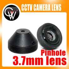 5pcs/lot High Quality metal 3.7mm ir lens camera Lens CCTV Board Lens For CCTV Security Camera