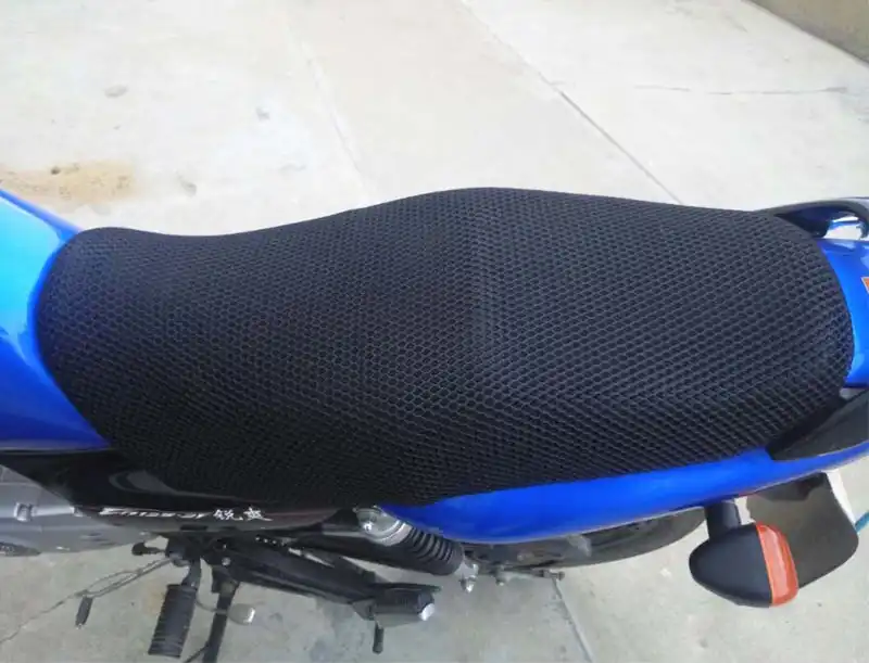 Carrfan Universal Moto Protector Solar Asiento Tapa Cubierta Impermeable y a Prueba de Polvo Scooter Coj/ín Asiento Scooter Sun Pad Protector