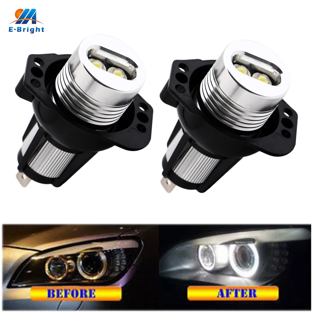 YM E Bright 1 комплект (2 шт.) светодиодный светильник 2X6W с ангельскими глазами лампа