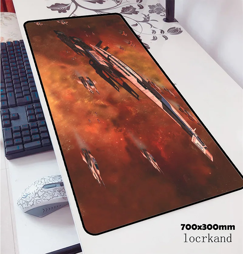  mass effect mouse pad 70x30cm gaming mousepad Cartoon office notbook desk mat Indie Pop padmouse ga