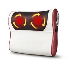 Infrared Heating Cloak electric massager for head neck relax shiatsu back massage pillow Body Health Care Relaxation 2019 health care smart rechargeable usb infrared heating neck massager electric relax cervical treatment acupuncture stimulator