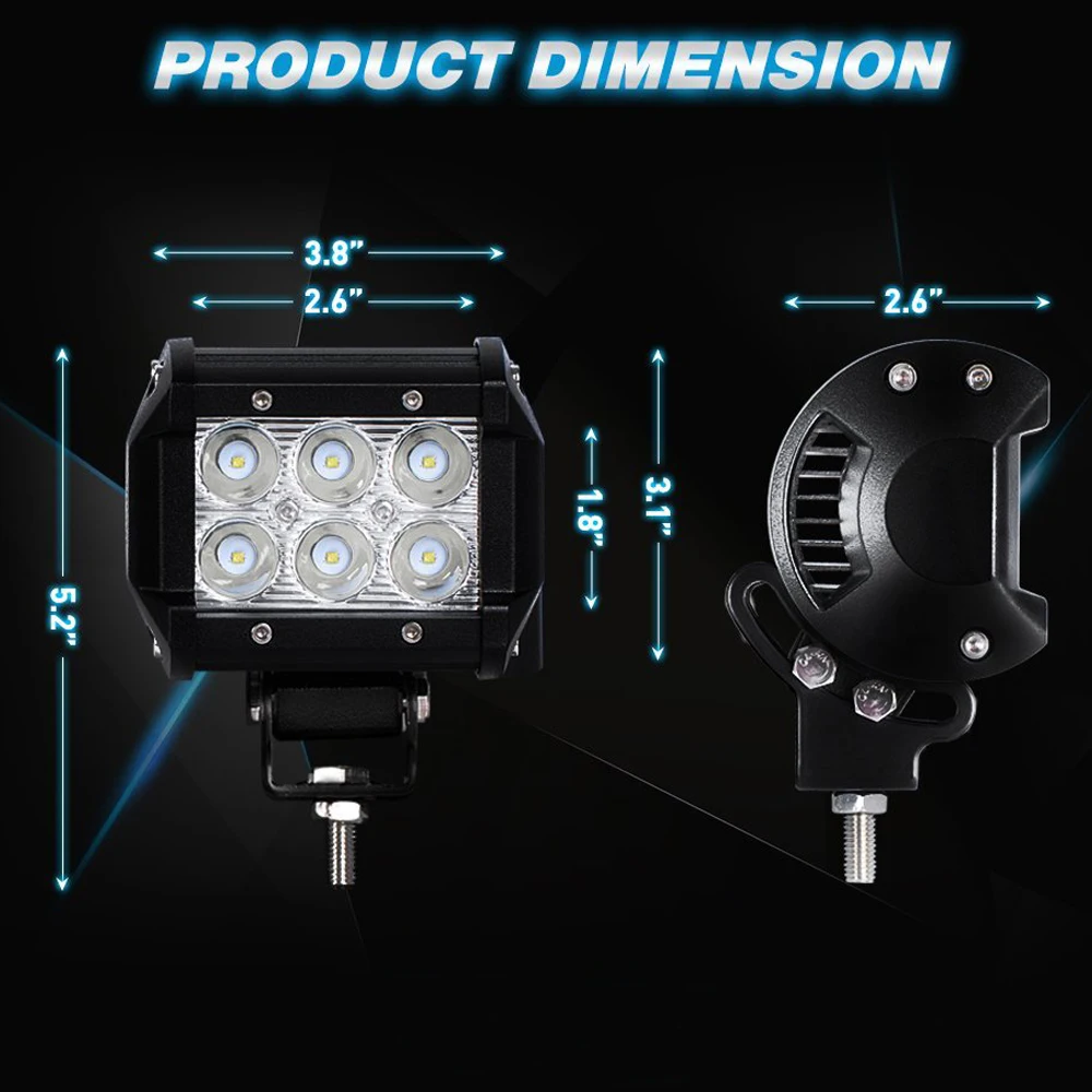 Car LED Work Light Offroad Lights