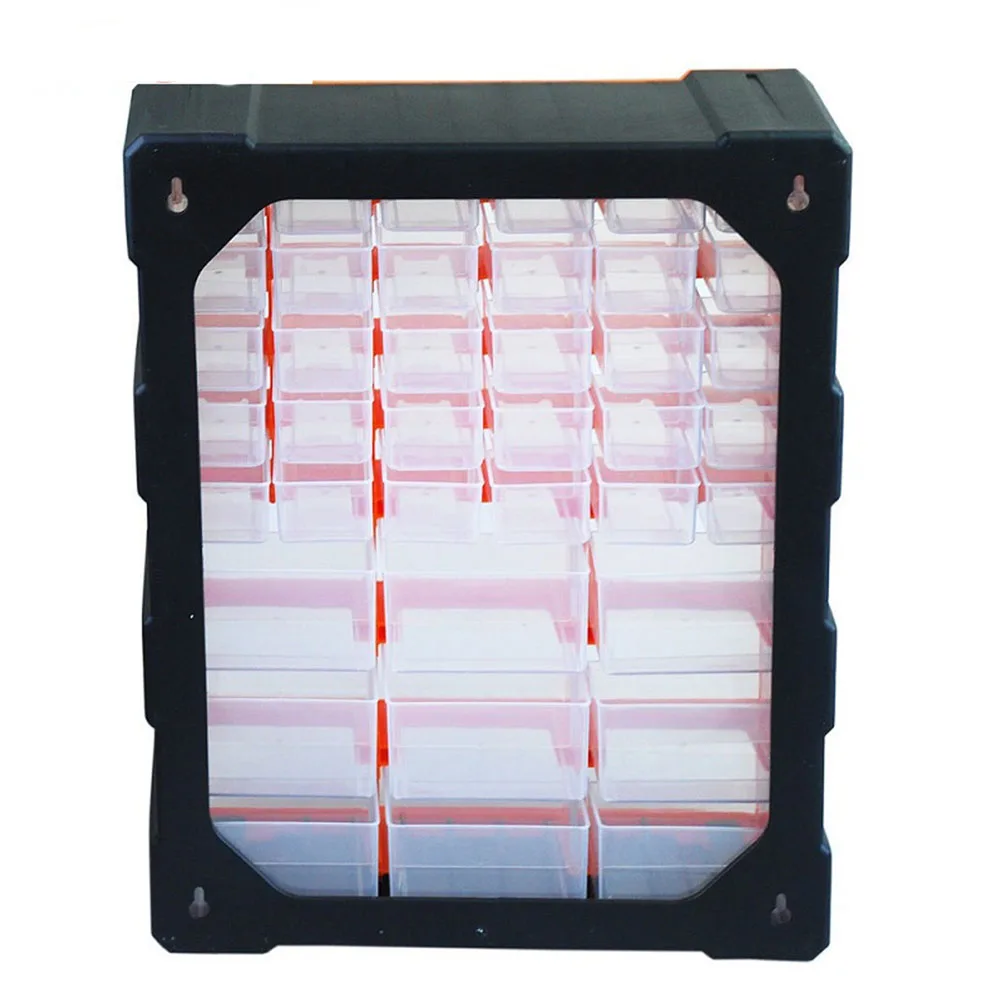 39 мульти ящик шкаф для хранения Органайзер TOPIND пластиковые части для Хранения Настенное Крепление Аппаратный Шкаф для хранения для домашнего гаража DIY