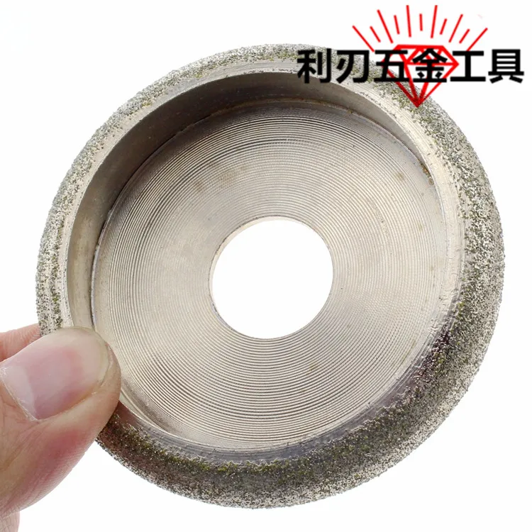 

3-inch arc of diamond grinding stone bracelet shaped correction rounded edges polished cam milling special