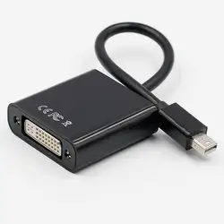 Thunderbolt Mini DP to DVI Adapter мини DispayPort к DVI конвертер мужчин и женщин Поддержка 1080 P для монитора проектор отображает